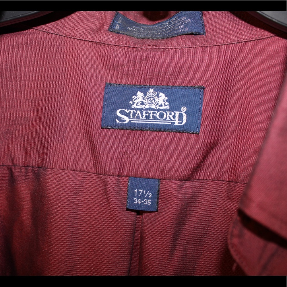 Stafford Men’s Dress Shirt - Picture 6 of 7